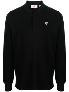 long-sleeve polo shirt