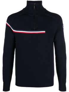 Major zip-up sweater
