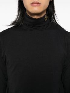 logo-embroidered sweater