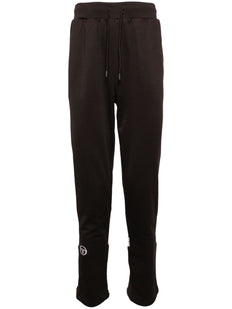 embroidered-logo track pants