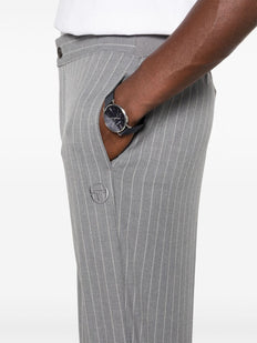 pinstripe trousers