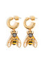 bee pendant earrings