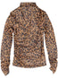 leopard-print T-shirt