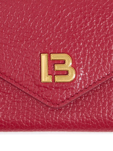 portfel z tabliczką z logo