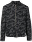 XP W Afterwork patterned-jacquard jacket