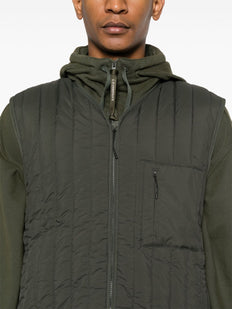 quilted gilet