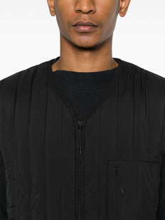 quilted gilet