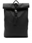 mini Rolltop Rucksack logo-embossed backpack