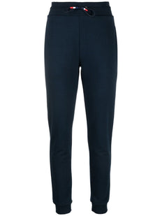 logo-print fleece track pants
