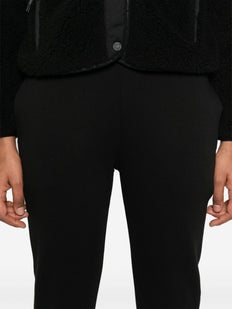 logo-patch fleece trousers