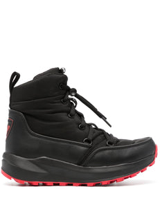 Podium logo-patch boots