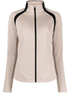 Aerial zip-up fleece jacket