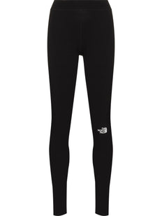 legginsy sportowe z nadrukiem logo