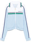 piqué track jacket
