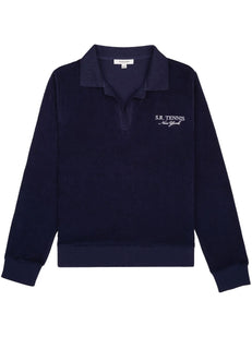 Koszulka polo z efektem frotte SR Tennis