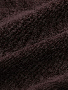 Crown cotton velour sweatshirt