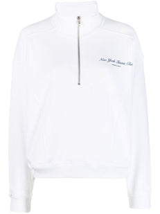 logo-print cotton sweatshirt