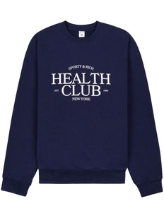 slogan-print sweatshirt