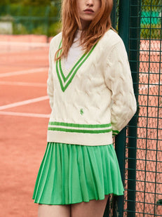 Prince Sporty pleated miniskirt
