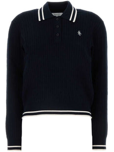 logo-embroidered polo top