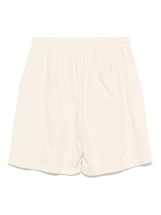 Varsity Crest-print track shorts