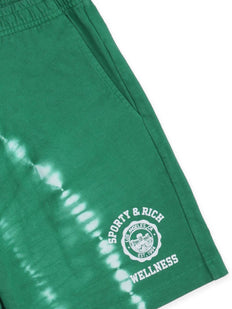 Emblem cotton track shorts