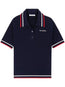 embroidered-logo polo shirt