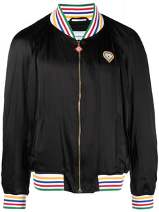 Souvenir logo-patch bomber jacket