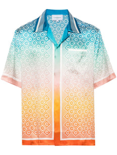 Diamond Monogram silk shirt