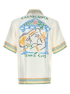 graphic-print shirt