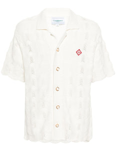 Wavy Gradient crochet shirt