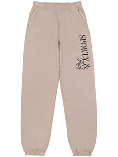 logo-print track pants
