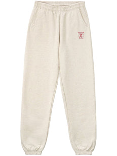 logo-print knitted track pants