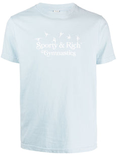 logo-print cotton T-shirt