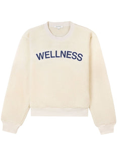 polarowy sweter z logo