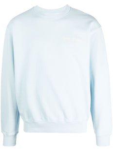 bluza bawełniana z haftowanym logo