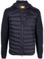 duck-down hooded jacket